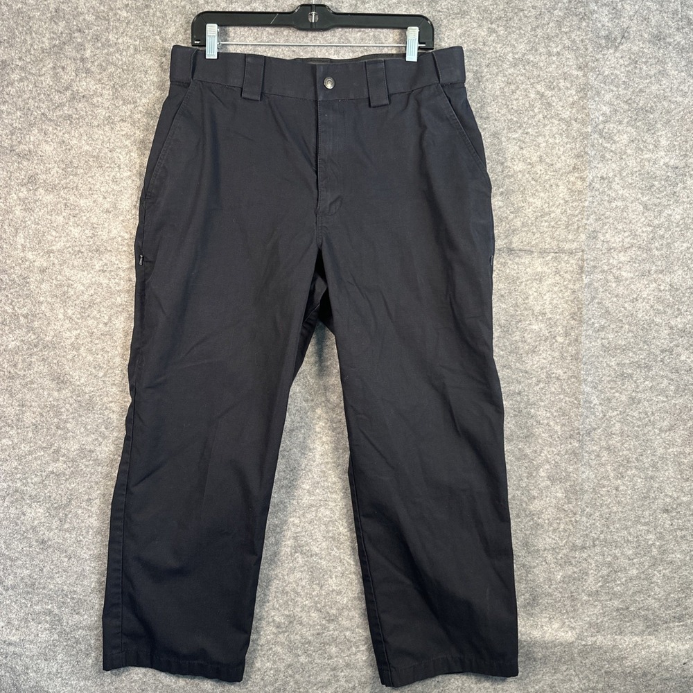 5.11 Tactical Pants Mens Rip Stop 34/26‎ Black TLBLIN-4389-1
